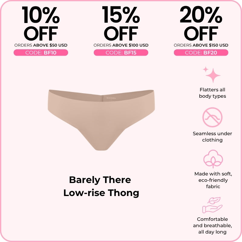 Barely There Low-rise Thong