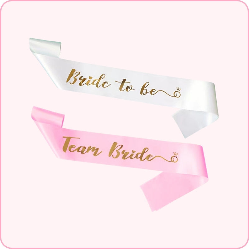 Bride to be sash dollar tree shop