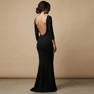 navy blue dress for baby girl Best Bra for Backless Dress: 8 Styles for Every Shape main image 1