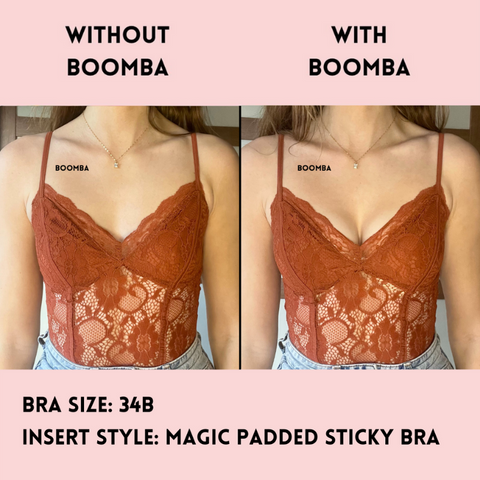 Boobma's Magic Padded Sticky Bra