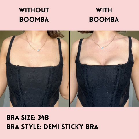 BOOMBA Sticky Bra Size B - Honey 1s, Travel & Lifestyle