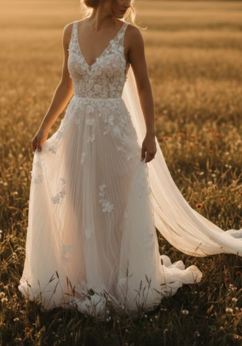 sexy black lace dress Sexy Black Lace Appliques Sleeveless Tulle Backless Wedding Dresses with Veil, Black / 6 main image 1