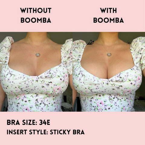 BOOMBA Sticky Bra, Amazing coverage and comfort!
