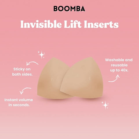Invisible Lift Boomba Sand Invisible Lift Inserts – Club L London - UK