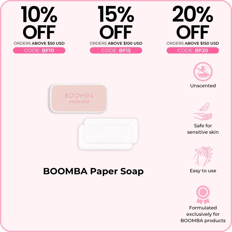 BOOMBA Paper Soap