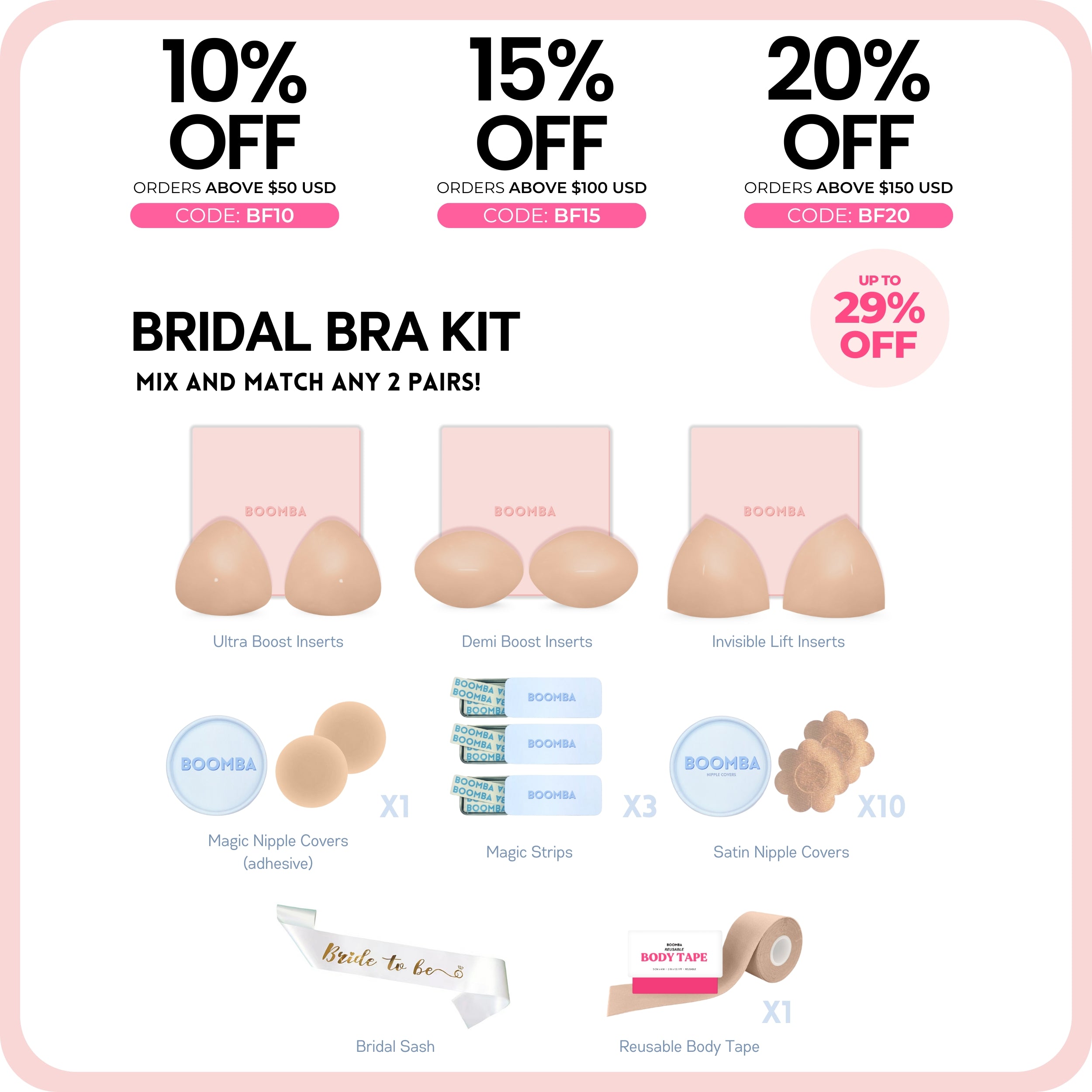 Bridal Bra Kit