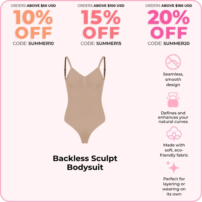 Backless Sculpt Bodysuit