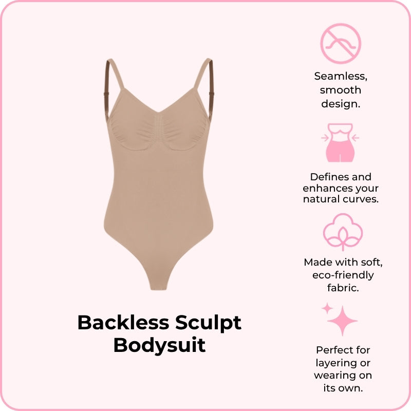 Backless Sculpt Bodysuit