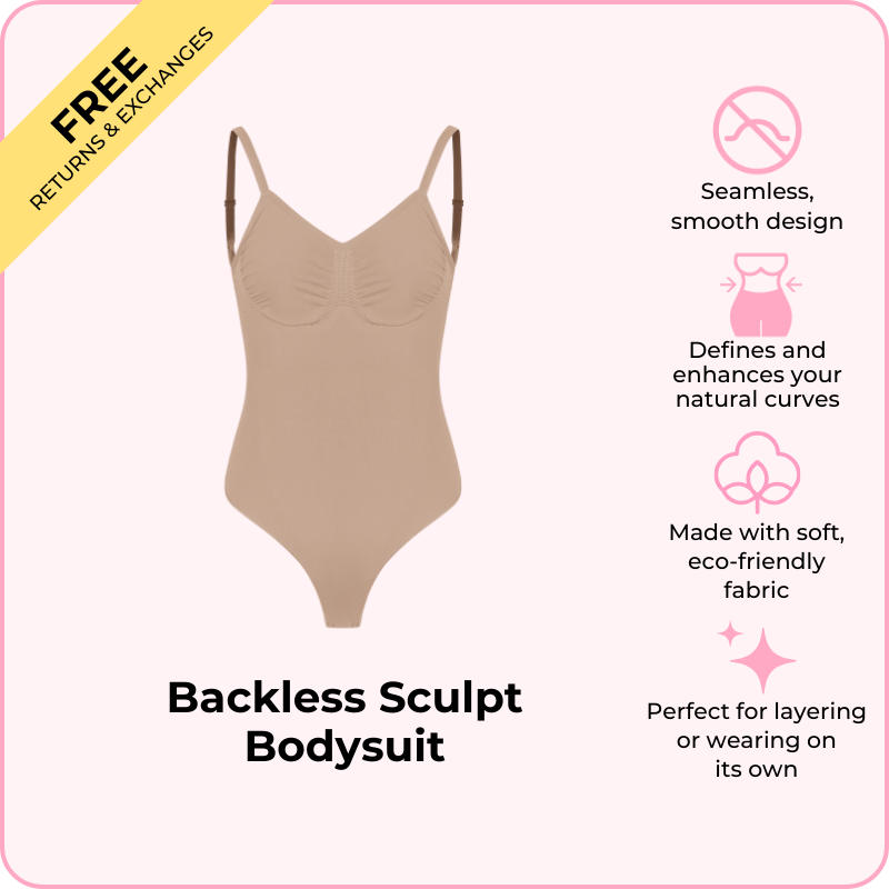Backless Sculpt Bodysuit