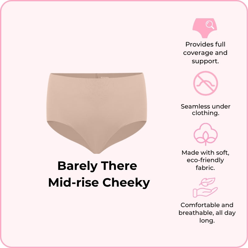 Barely There Mid-rise Cheeky