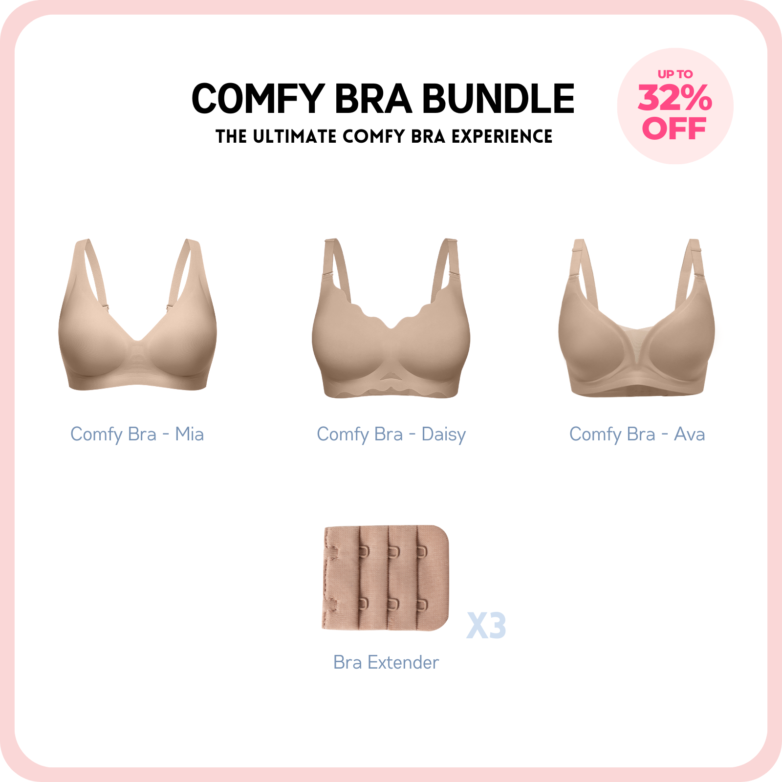 Comfy Bra Bundle