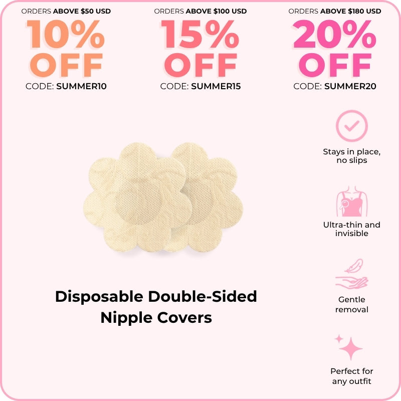 Disposable Double-Sided Nipple Covers