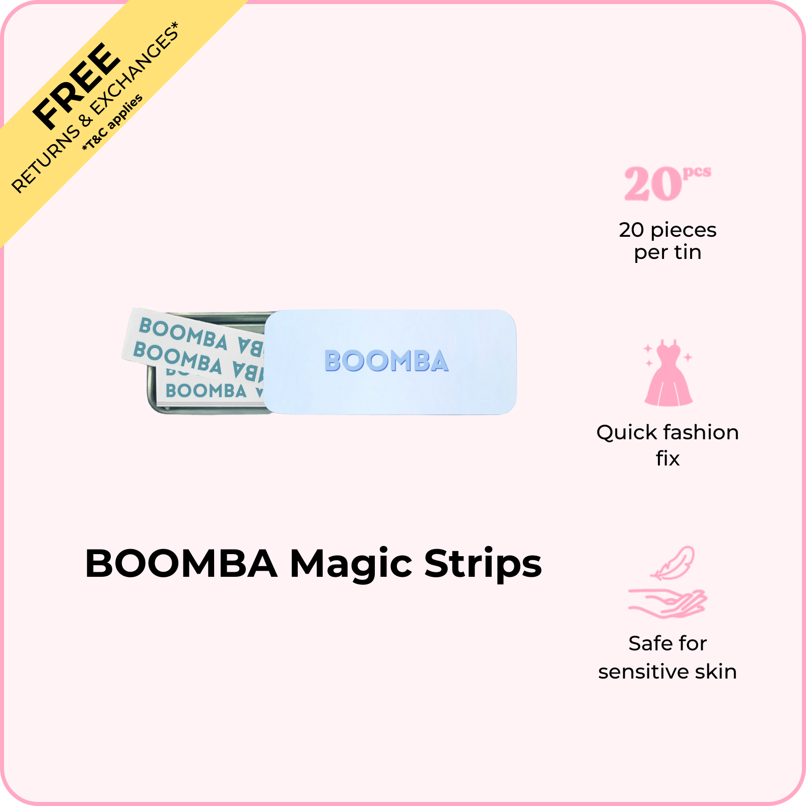 BOOMBA Magic Strips (One Tin)