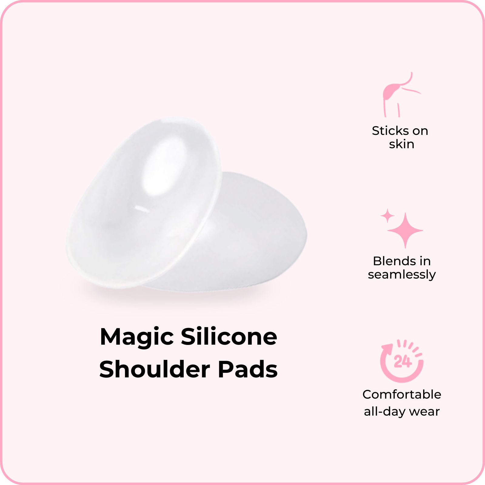 Magic Silicone Shoulder Pads