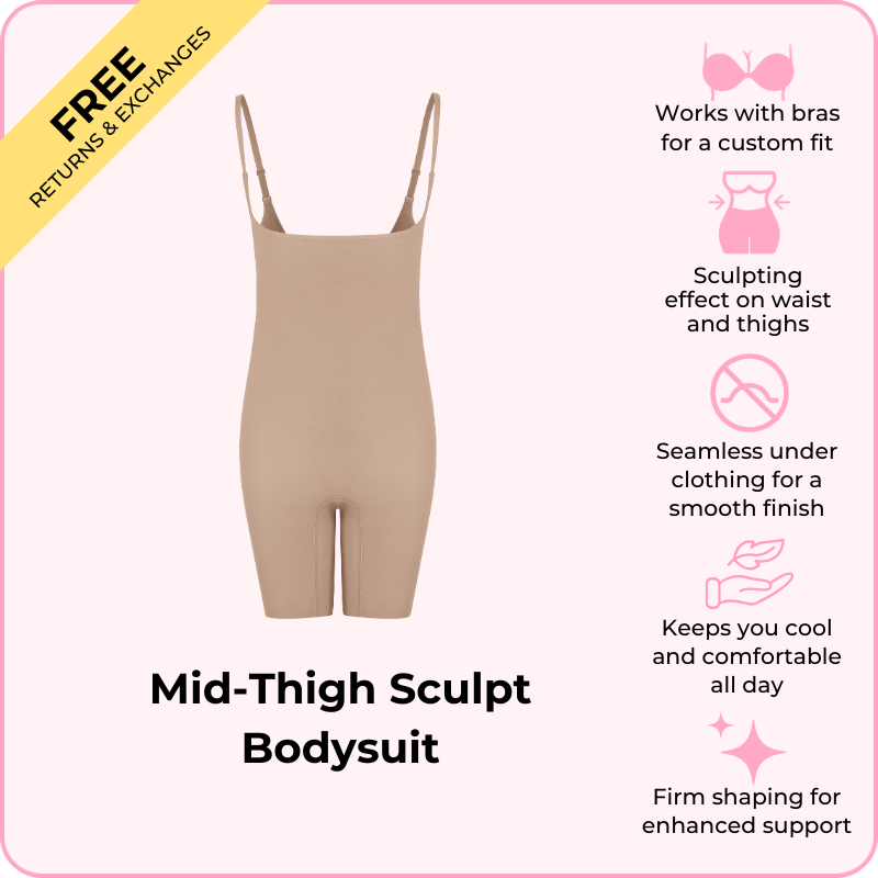 Mid-Thigh Sculpt Bodysuit