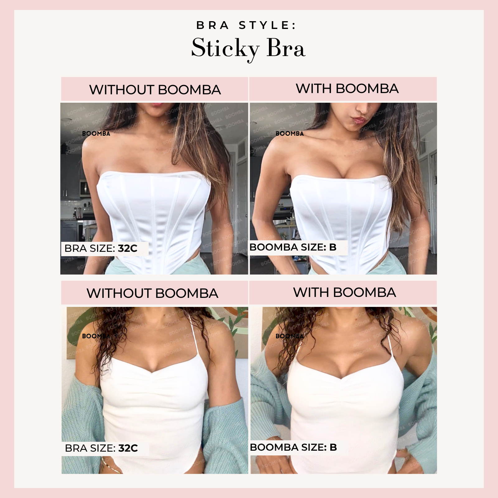 BOOMBA® Sticky Bra