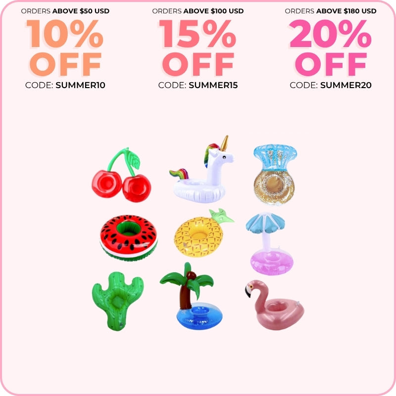 Mini Inflatable Drink Floaties