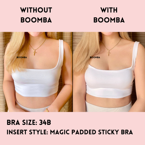 BOOMBA Sticky Bra Size D - Honey 1s, Travel & Lifestyle